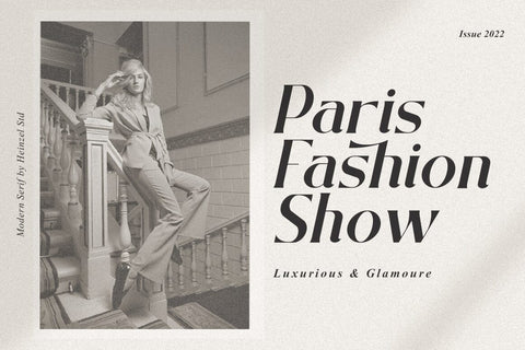 El Glance Modern Serif Font Font Heinzel Studio 