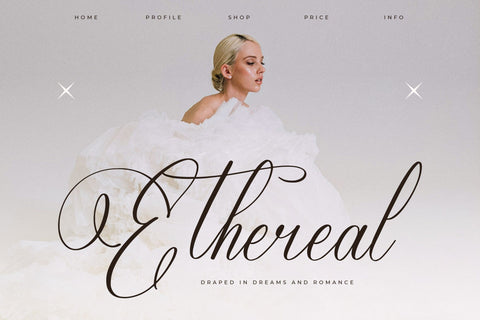 Eladorna Gladiota - Beauty Calligraphy Script SVG Letterena Studios 