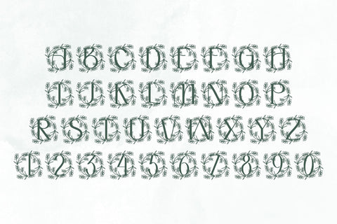 Elarose Monogram – Refined Serif Monogram with Elegant Letter Design Font Dm Letter Studio 