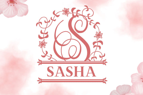 Elarose Split Monogram Font Dm Letter Studio 