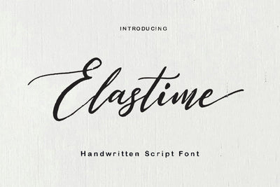 Elastime Font Sulthan studio 