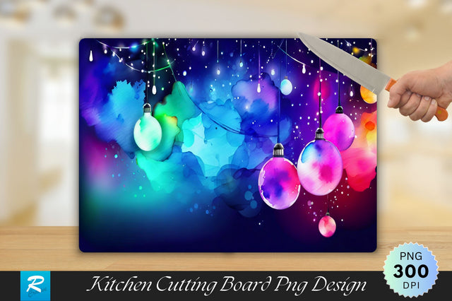 Electric Lights Cutting Board Sublimation Regulrcrative 