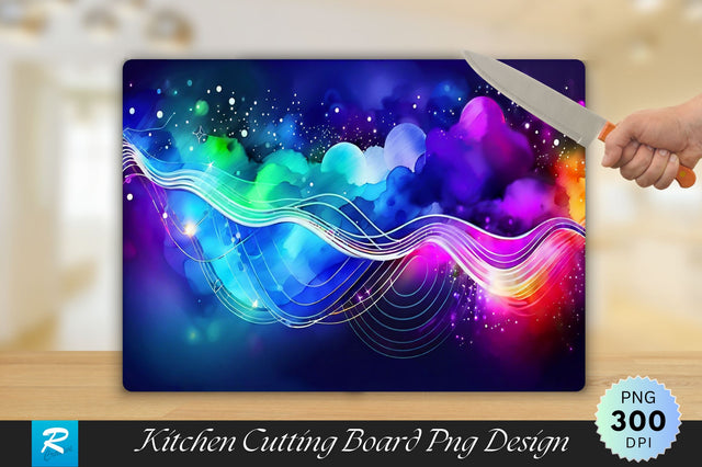 Electric Lights Cutting Board Sublimation Regulrcrative 