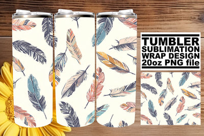 Electric Plume Paradise Tumbler Wrap 20oz Sublimation afrosvg 