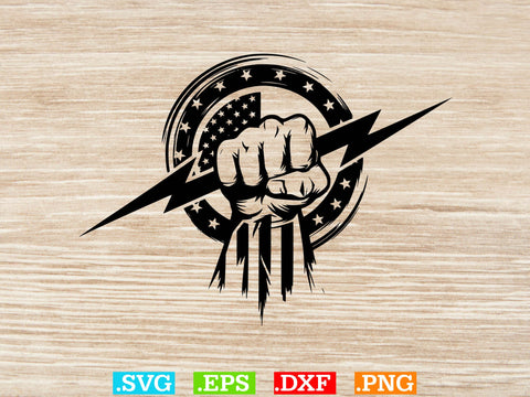 Electrician Clipart Bundle, Electric Man Svg, Usa Lineman SVG SVG Creativeart88 