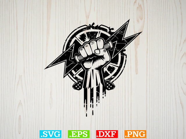 Electrician Clipart, Electric Man Svg, Usa Lineman SVG SVG Creativeart88 