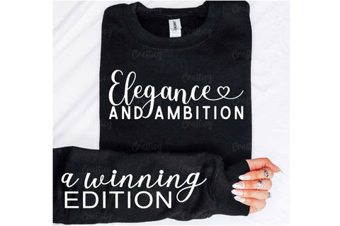 Elegance and ambition Sleeve SVG Design SVG Designangry 