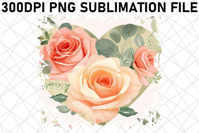 Elegant Blossom Sublimation Design Sublimation afrosvg 