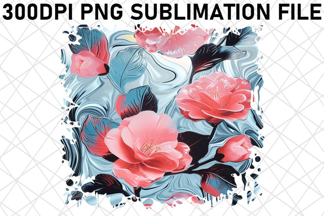 Elegant Botanical Patterns in Spring Design Sublimation afrosvg 
