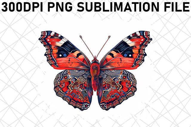 Elegant Butterfly Flight Sublimation afrosvg 
