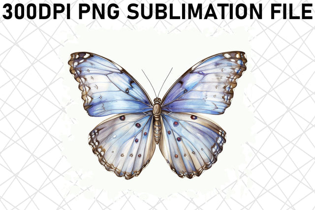 Elegant Butterfly PNG Illustrations Sublimation afrosvg 