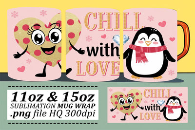 Elegant designs for mugs, impress your guests! , Valentines Sublimation afrosvg 