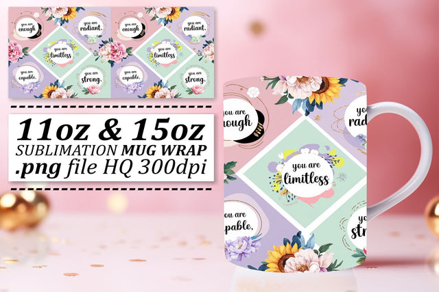 Elegant designs, make every sip a delight! , Quote Sublimation afrosvg 