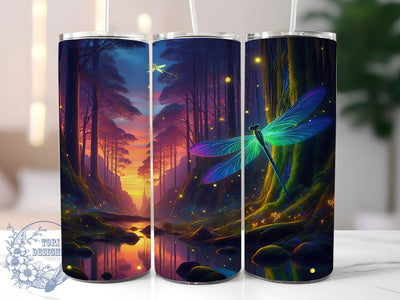 Elegant Dragonfly 20oz Tumbler, Nature Inspired Sublimation PNG, Elegant Dragonfly Design, 20oz Insect Wrap, Stylish Bug PNG, Inspirational Dragonfly Tumbler, Artistic Dragonfly Sublimation Sublimation ToriDesigns 