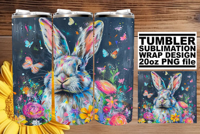 Elegant Easter Bunny Decorations Sublimation afrosvg 