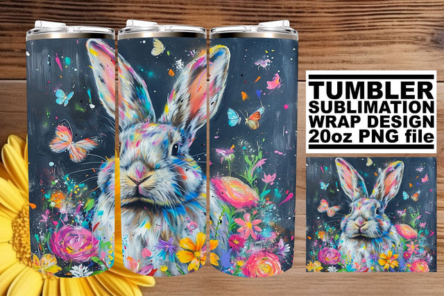 Elegant Easter Bunny Decorations Sublimation afrosvg 