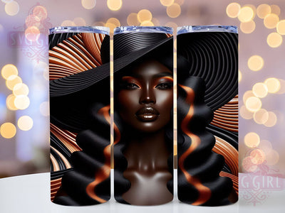 Elegant Fashionable Woman Tumbler, Elegant Lady Wrap, Stylish Cup Design, 20oz Sublimation Wrap, Chic Fashion Tumbler, Glamorous Lady Cup, Sophisticated Woman Wrap Sublimation SvggirlplusArt 