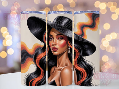 Elegant Fashionable Woman Tumbler, Elegant Lady Wrap, Stylish Cup Design, 20oz Sublimation Wrap, Chic Fashion Tumbler, Glamorous Lady Cup, Sophisticated Woman Wrap Sublimation SvggirlplusArt 