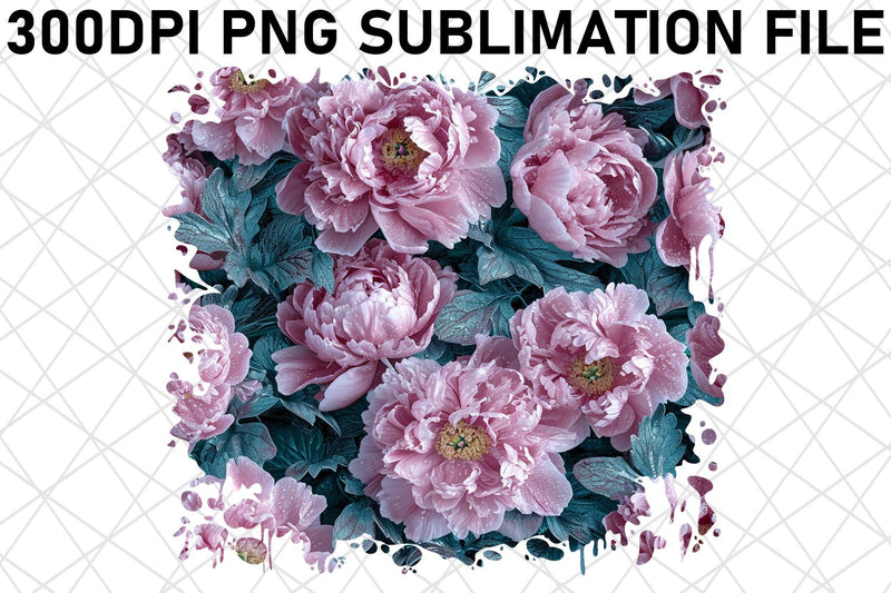 Elegant Floral Sublimation Creations Sublimation afrosvg 