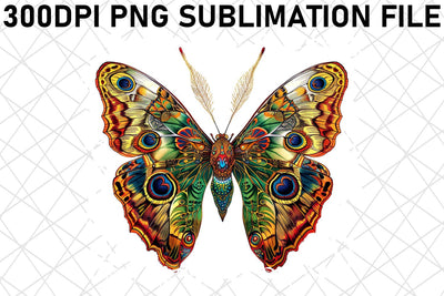 Elegant Fluttering Wings Collection Sublimation afrosvg 