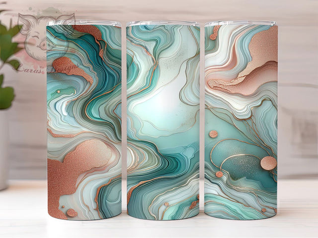 Elegant Glam Marble Glitter Tumbler, Elegant Swirl Wrap, 20oz Tumbler Sublimation, Glam Marble Design, Sparkling Stone Tumbler, Chic Glitter Wrap, Luxe Marble Sublimation Sublimation Lara' s Designs 