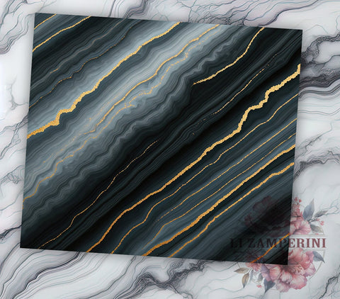 Elegant Marble 20oz Tumbler Wrap, Sublimation Design, Elegant Marble Drinkware, Unique Tumbler Pattern, Stylish Marble Design, Custom Tumbler Wrap, Marble Print Drinkware Sublimation Li Zamperini 