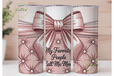 Elegant Mom Tumbler Wrap 20oz Sublimation PixelChick 