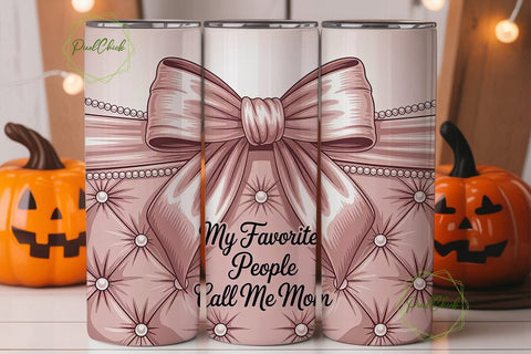 Elegant Mom Tumbler Wrap 20oz Sublimation PixelChick 