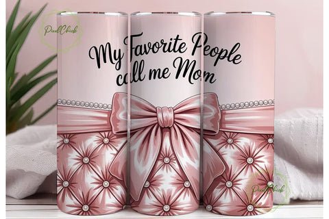 Elegant Mom Tumbler Wrap 20oz Sublimation PixelChick 