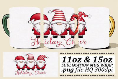 Elegant mug wrap designs, perfect for gifts! , Xmas Sublimation afrosvg 