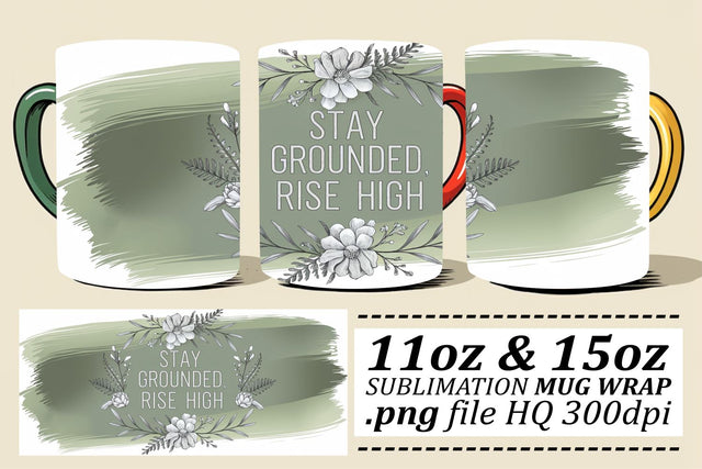 Elegant mug wraps, impress your family and friends! , Quote Sublimation afrosvg 