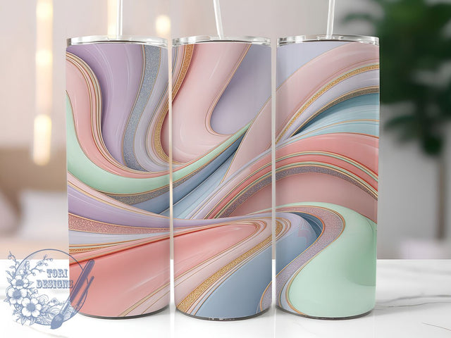 Elegant Opal Gold Marble Tumbler, Seamless Glitter Wrap, 20oz Tumbler Sublimation, Elegant Marble Design, Glam Gold Tumbler, Shiny Opal Wrap, Luxe Glitter Marble Sublimation Sublimation ToriDesigns 