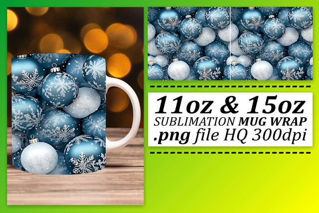 Elegant Ornaments Patterned Mug Wrap - Sublimation Sublimation afrosvg 