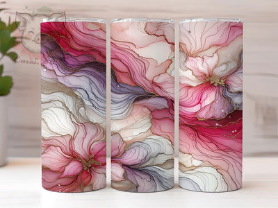 Elegant Pink Gold Marble Tumbler, Elegant Marble Wrap, Glam Gold Marble Cup, 20oz Sublimation Wrap, Stylish Marble Design Tumbler, Artistic Pink Gold Cup, Luxury Marble Theme Sublimation Lara' s Designs 