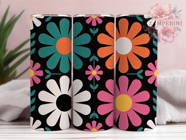 Elegant Romantic Floral Tumbler, Flower Wrap, Romantic Design, Sublimation Art, 20oz Tumbler, Cute Pattern, Elegant Style Sublimation Li Zamperini 