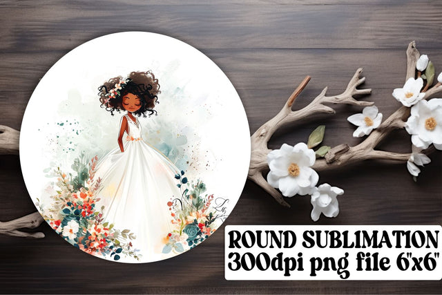 Elegant Round Ornaments Sublimation Pack Sublimation afrosvg 