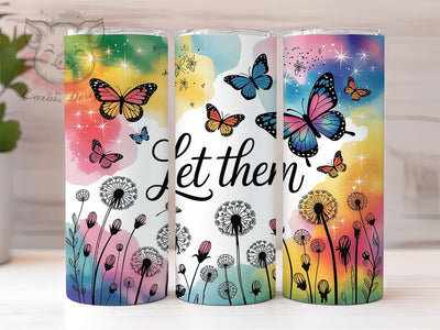 Elegant Seamless Dandelion Tumbler, Whimsical Floral Tumbler, Elegant Dandelion Wrap, Artistic Seamless Wrap, Rustic Flower Wrap, Sublimation Design, Trendy Gift Idea Sublimation Lara' s Designs 