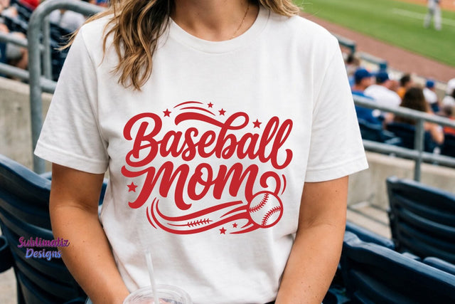 Elegant Sports Mom Design SVG SVG Sublimatiz Designs 