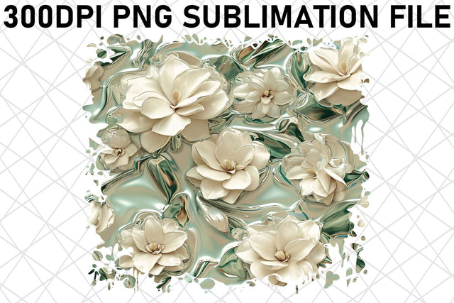 Elegant Spring Floral Patterns Sublimation afrosvg 