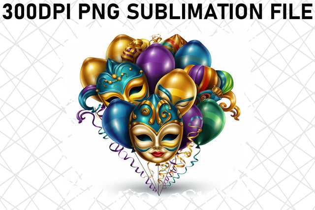 Elegant Sublimation Patterns: Mardi Gras Extravaganza Sublimation afrosvg 