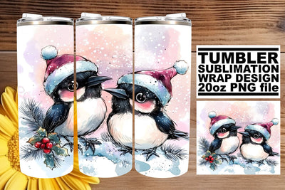 Elegant tumbler wrap, enhance your creative projects! , Xmas Sublimation afrosvg 