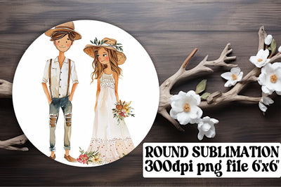 Elegant Wedding Bliss Sublimation Assortment Sublimation afrosvg 