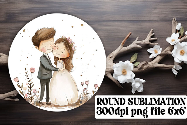 Elegant Wedding Memories Sublimation Set Sublimation afrosvg 