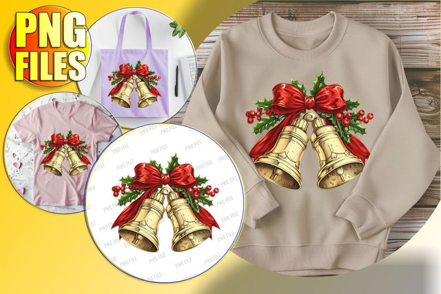 Elegant Winter Watercolor Christmas Clipart Sublimation Sublimation afrosvg 