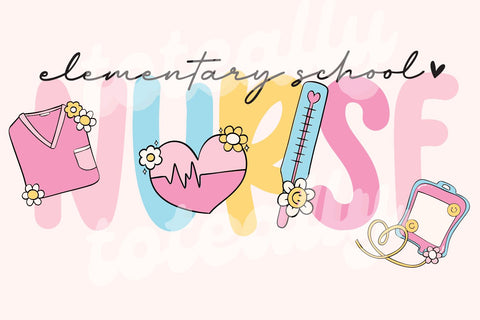 Elementary School Nurse SVG SVG Toteally Creations 