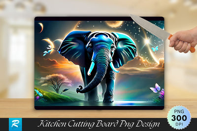 Elephant Cutting Board Sublimation Regulrcrative 