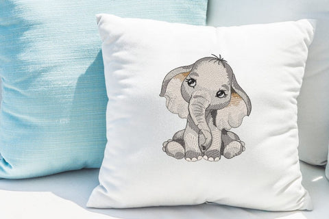 Elephant Embroidery/Applique DESIGNS ArtEMByNatalia 