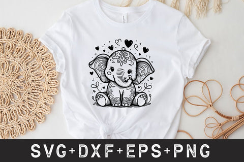 Elephant SVG Bundle SVG Rupkotha 
