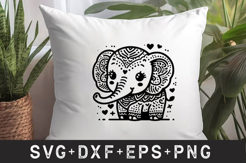 Elephant SVG Bundle SVG Rupkotha 