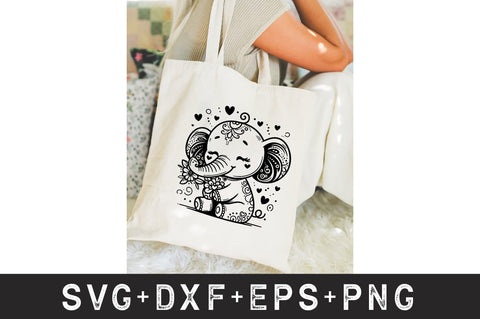 Elephant SVG Bundle SVG Rupkotha 